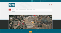 Desktop Screenshot of ganz-holding.hu